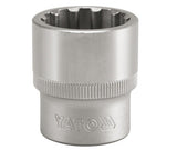 SOCKET SPLINE 1/2"X11MMX38MM (YT-1463)