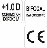 CORRECTIVE PROTECTION GLASSES WITH POLYC (YT-73611)