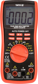 DIGITAL MULTIMETER WITH TRUE RMS (YT-73085)