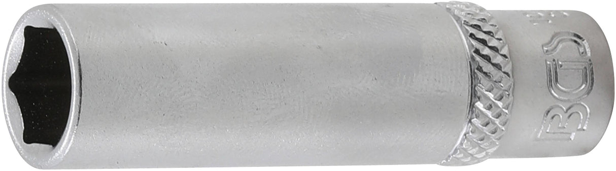 SOCKET, HEXAGON, DEEP | 6.3 MM (1/4") DRIVE | 9 MM (10509)