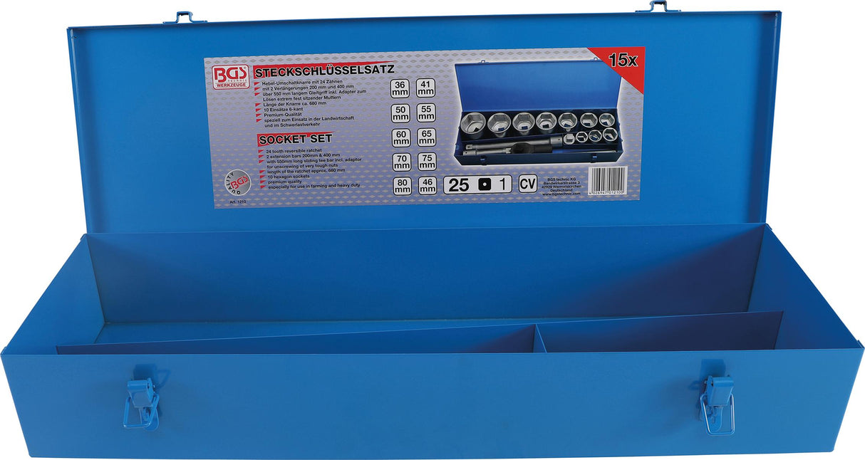 METAL EMPTY CASE FOR BGS 1210 (1210-LEER)