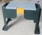 FOLDING GARDEN STOOL WITH TOOL COMPARTMENT | 3 IN 1 (KS3T)