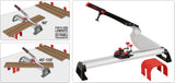 FLOOR LAMINATE GUILLOTINE MACHINE | 800X320 MM (YT-37302)