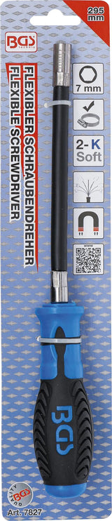 FLEXIBLE HEXAGON SCREWDRIVER | 7 MM (7827)