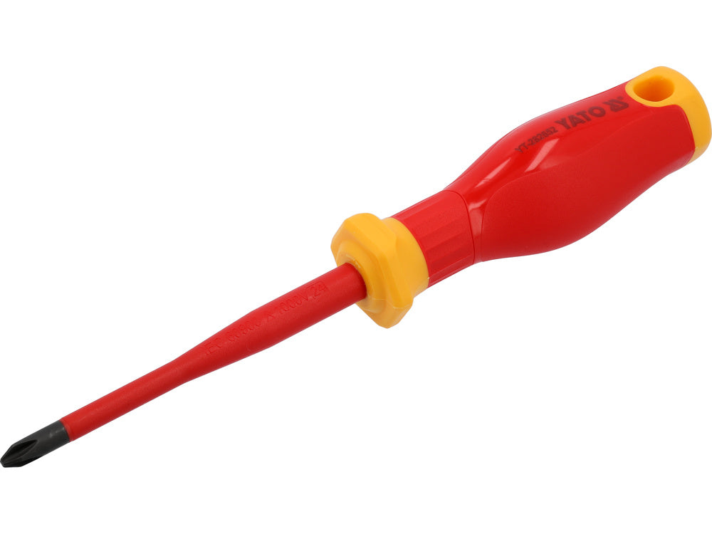 EXTRA SLIM INSUL. SCREWDRIVER PH2X100MM (YT-282652)