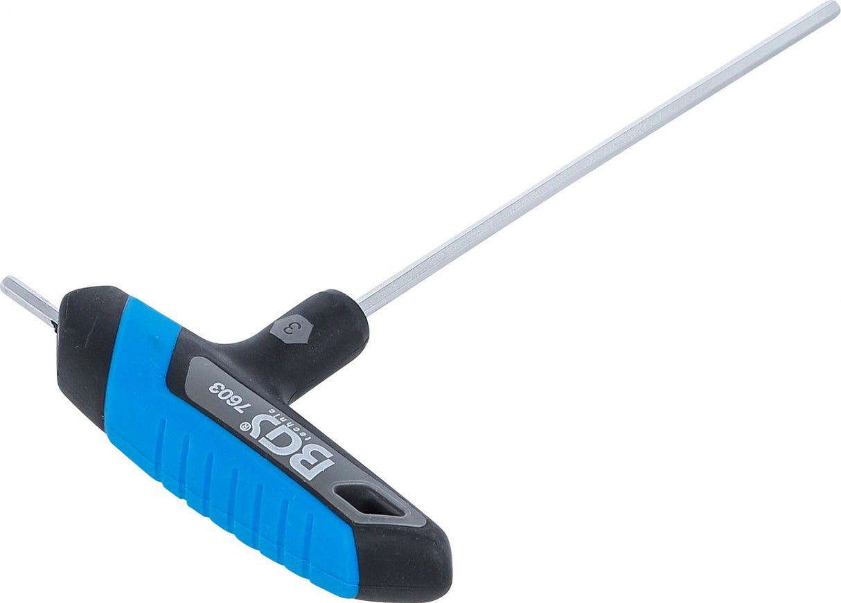 SCREWDRIVER WITH T-HANDLE | INTERNAL HEXAGON | 3 MM (7603)