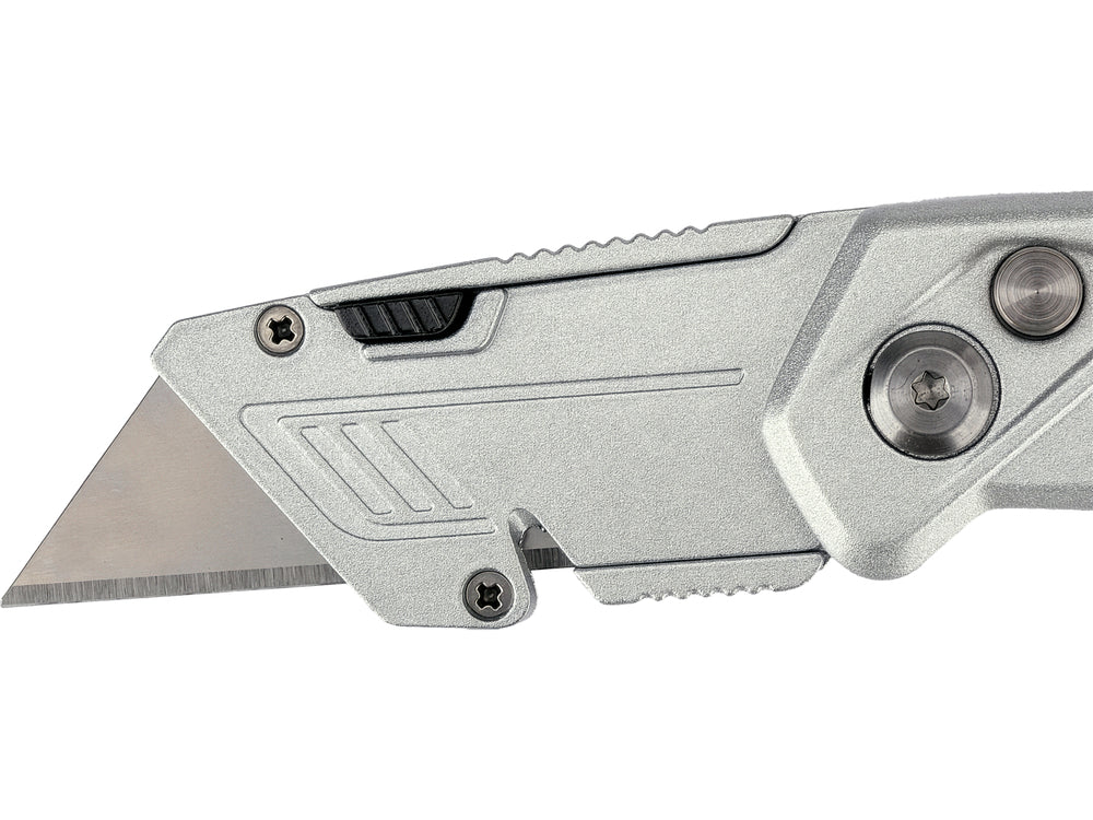 UTILITY KNIFE WITH TRAPEZOID BLADE (YT-75203)