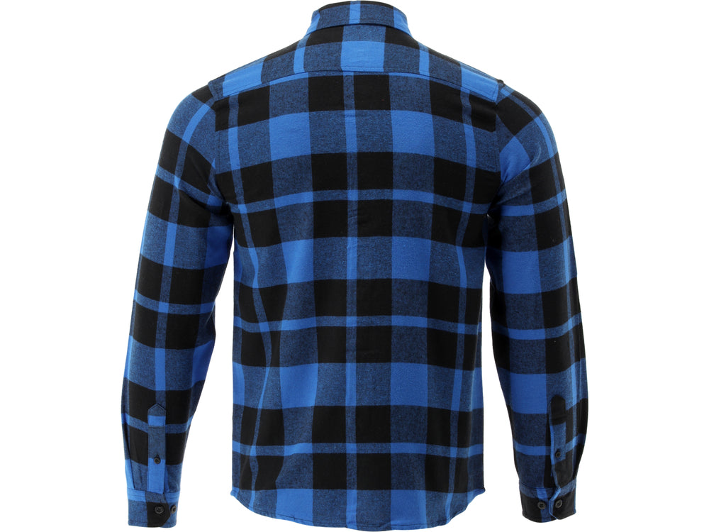 FLANNEL SHIRT BLUE S. S (YT-78806)