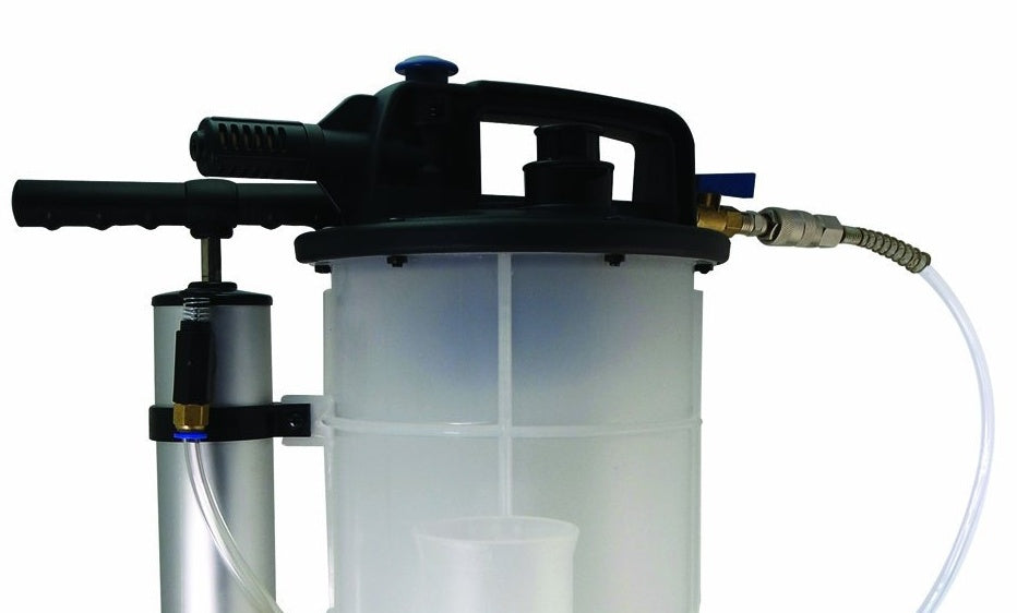PNEUMATIC-MANUAL TECHNICAL FLUIDS EXTRACTION TANK | 9 L (HTG1042)