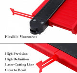 CONTOUR GAUGE / TEMPLATE / PROFILE TRACER | WITH LOCKING | 250 MM (CG10P)