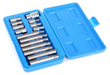 SCREWDRIVER BIT SET HEX H4-H12 15PCS (66720)