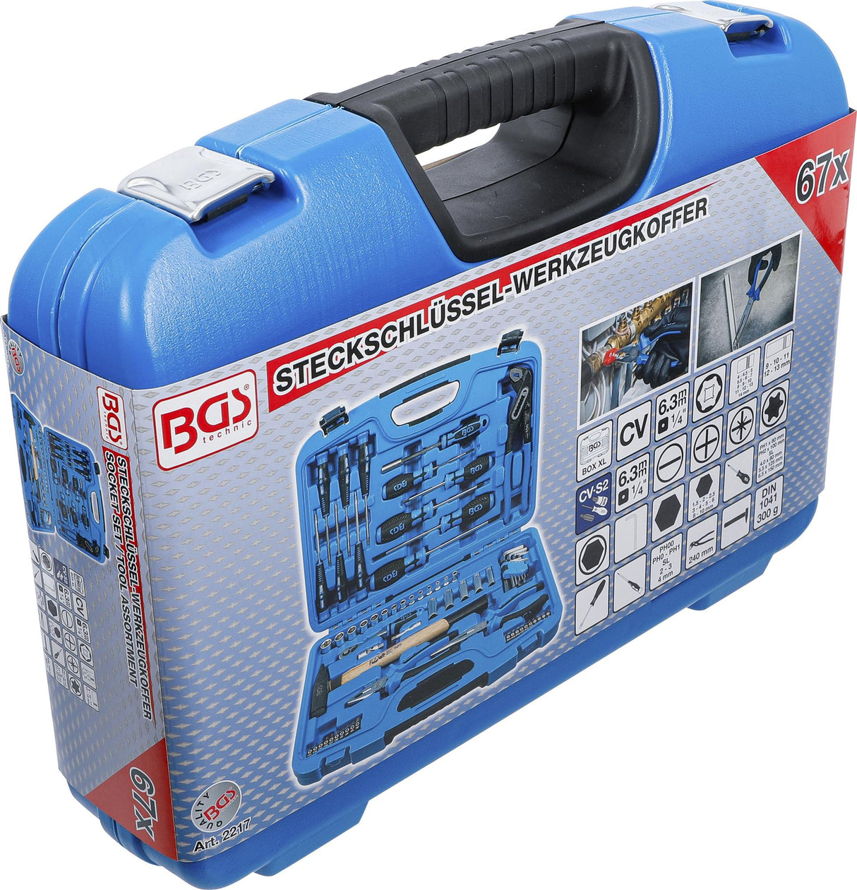 SOCKET SET / TOOL ASSORTMENT | 67 PCS. (2217)