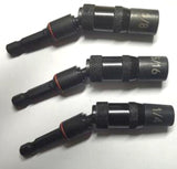 FLEX BIT HOLDERS | 0-20° | WITH MAGNET | 1/4", 3/8", 5/16" (ADA3S)