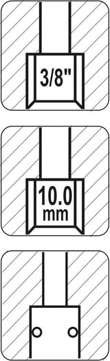 QUICK COUPLER 3/8"(F)X1/4"(F) (YT-2394)