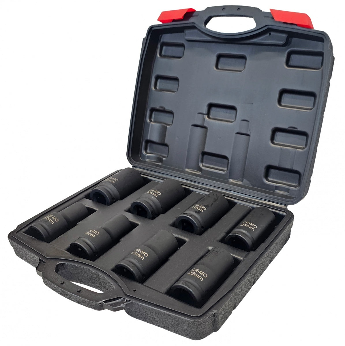 LONG IMPACT SOCKET SET | 20 MM (3/4") | 17 - 32 MM | 8 PCS. (SK3408)