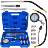 COMPRESSION TESTER PETROL | WITH EXTENDED ADAPTERS | 0-20 BAR (H06009)