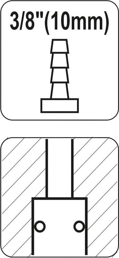 QUICK COUPLER 3/8" (YT-2397)