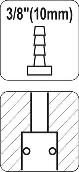 QUICK COUPLER 3/8" (YT-2397)
