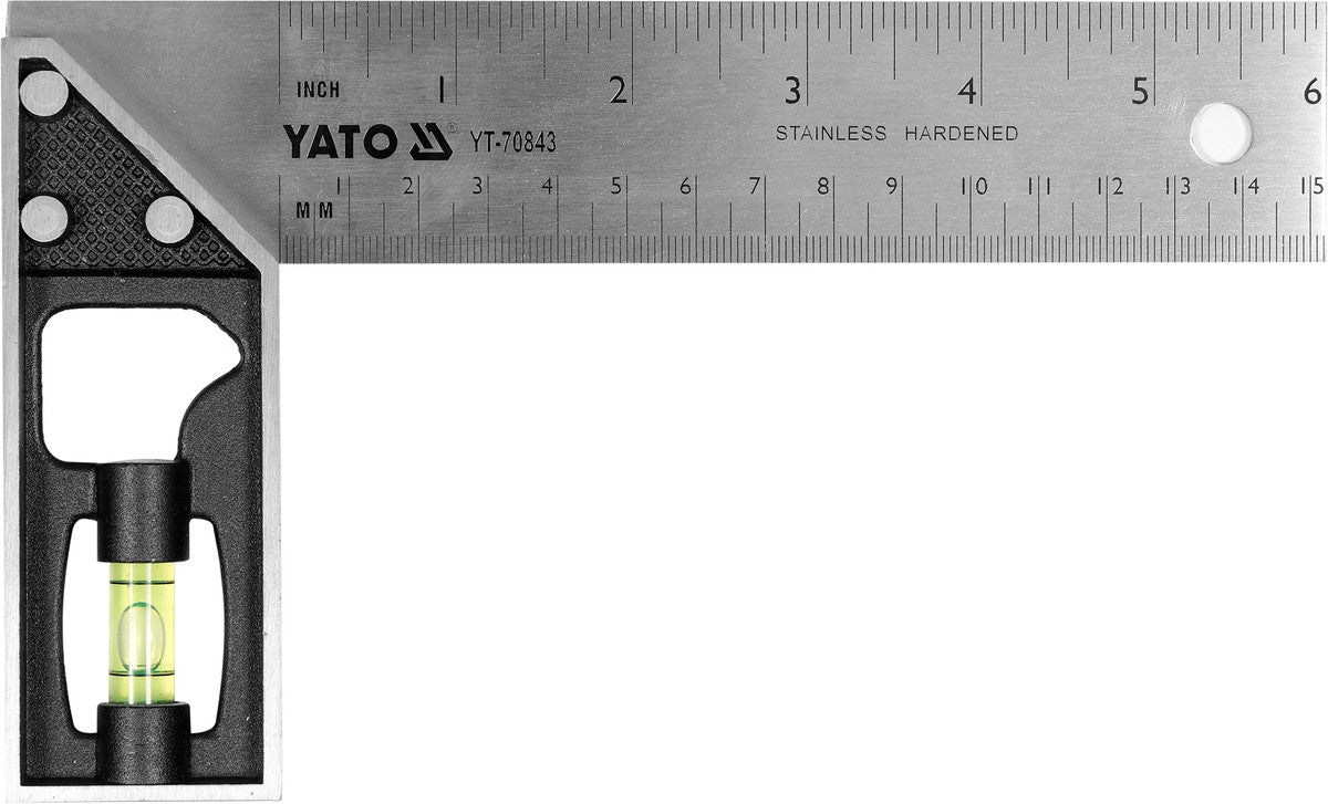 COMBINATION SQUARE 150MM/6" (YT-70843)