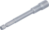 SOCKET, HEXAGON | EXTRA LONG | FOR ELECTRIC DRILLS | 6.3 MM (1/4") DRIVE | 8 MM (2764)