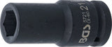 IMPACT SOCKET HEXAGON, DEEP | 20 MM (3/4") DRIVE | 21 MM (5721)