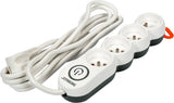 POWER STRIP W. GROUND 4S 3M (72354)