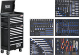 WORKSHOP TROLLEY PRO STANDARD MAX | 12 DRAWERS | WITH 263 TOOLS (4088)