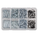 NAILS BRADS ASSORTMENT | 750 PCS. (8074)