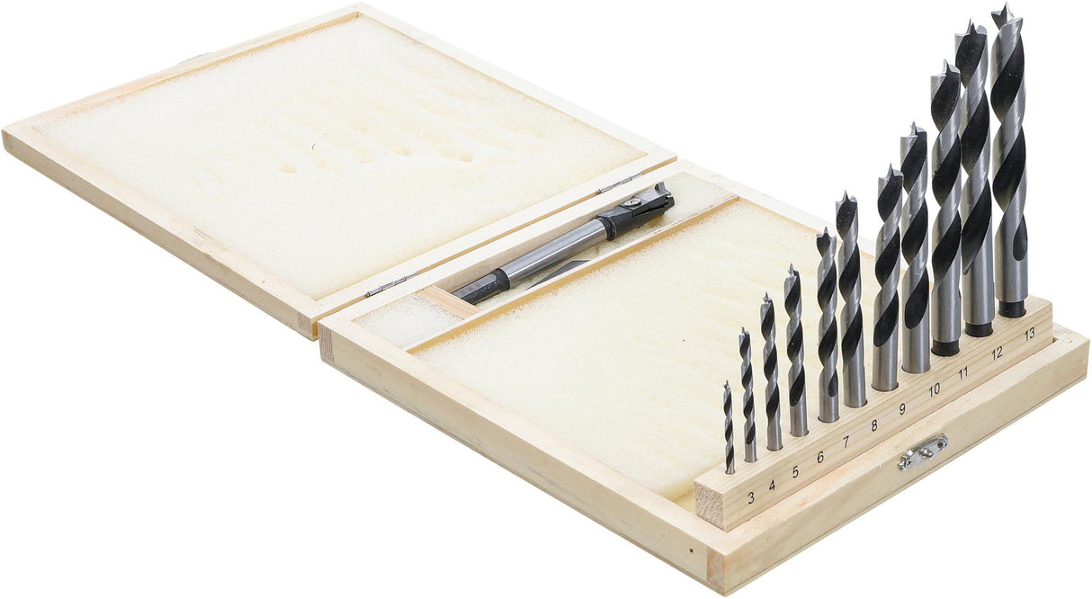 CENTRE BIT DRILL / WOOD DRILL SET | 14 PCS. (50403)