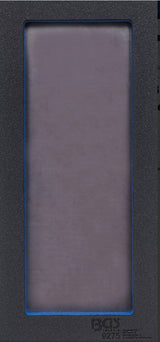 TOOL TRAY 1/3: STORAGE TRAY WITH MAGNETIC BOTTOM PLATE | 129 X 348 X 14 MM (9275)