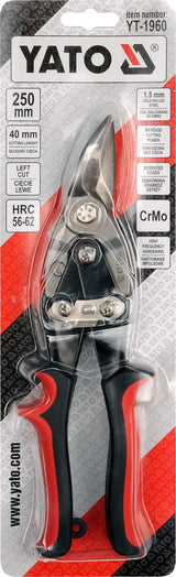 FIGURE TIN SNIPS  LEFT CUT 10" (YT-1960)