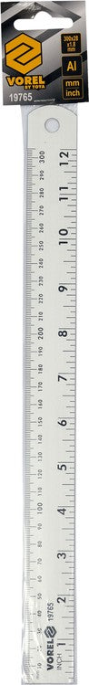 ALUMINIUM RULER  300 MM (19765)