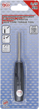 VALVE CORE TORQUE TOOL | 0.25 NM (1550)