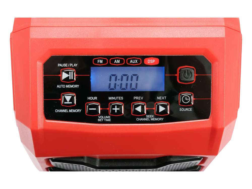 WORK SITE RADIO 18V AC/DC - BODY (YT-82940)