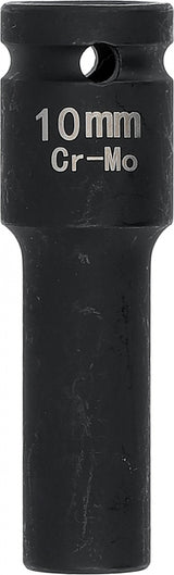IMPACT SOCKET, HEXAGONAL, LONG | 12.5 MM (1/2") | 10 MM (YT-10291)
