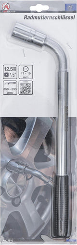 WHEEL NUT WRENCH | 12.5 MM (1/2") DRIVE | 17 X 19 MM (1510)