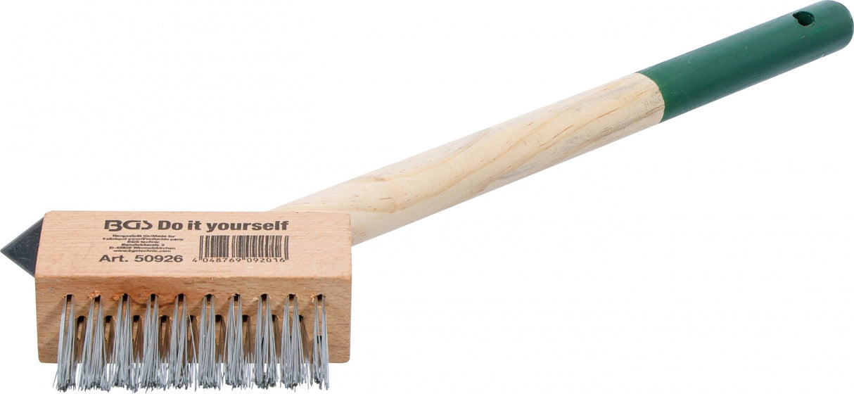 WEED BRUSH WITH SCRAPER | SHORT HANDLE | 300 MM (50926)
