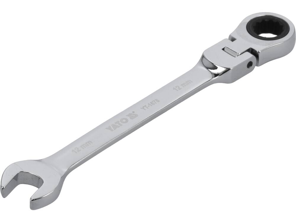 FLEX. RATCHET COMBINATION WRENCH 12MM (YT-1678)