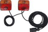 TRAILER LAMPS WITH MAGNETIC HOLDER | 2 PCS. (80960)