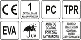 SAFETY GLASSES COMFORT+ TRANSPARENT (YT-73702)