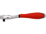 QUICK RELEASE CURVED RATCHET HANDLE 1/4 (YT-0733)