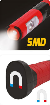 WORK LAMP RECHARGEABLE FLEXIBLE | 5W COB, 500LM + 120LM (YT-08562)