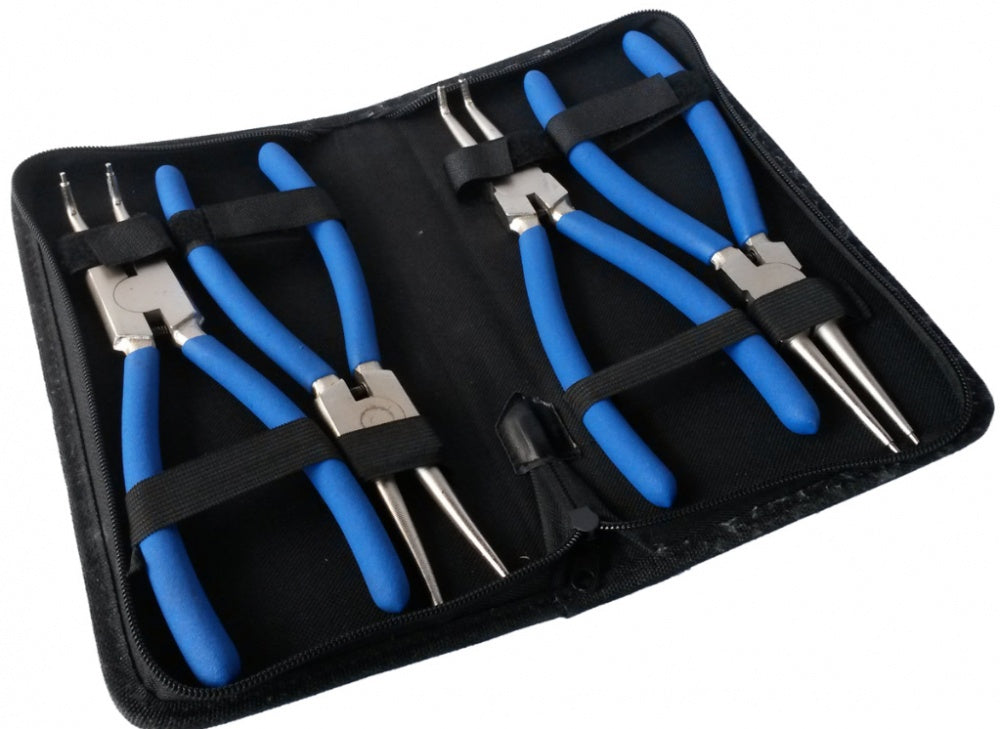 CIRCLIP PLIERS SET | 225 MM | 4 PCS. (650V)