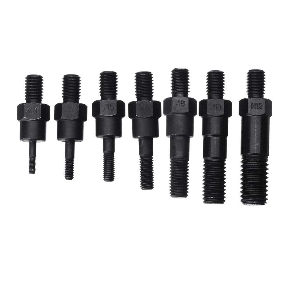 RIVETER FOR THREADED RIVETS | CASE | M3-M12 | 410 MM (BT-607)
