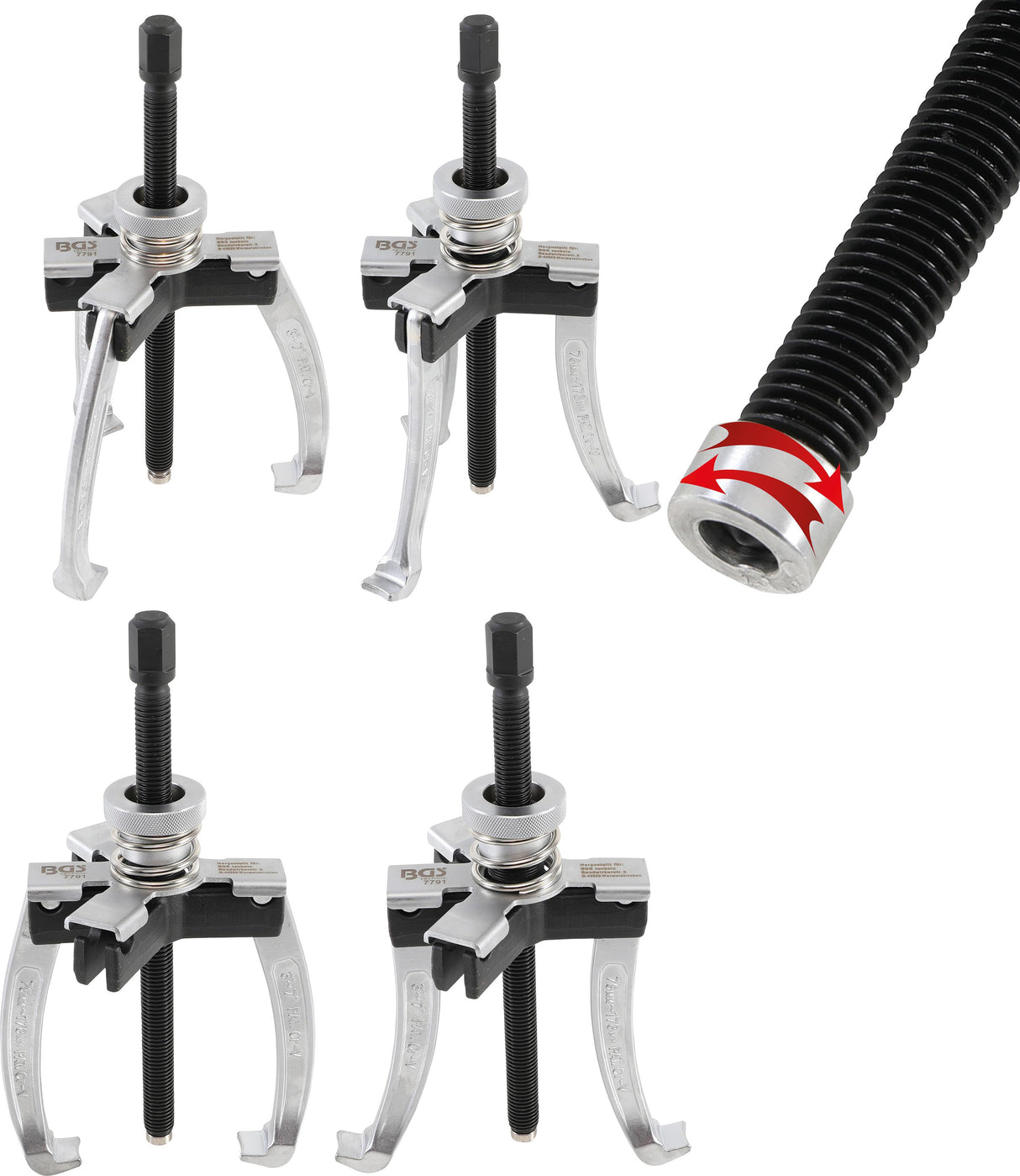 EXTERNAL / INTERNAL PULLER, 2 AND 3-ARM | 76 - 178 MM (7791)