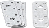FLAT STEEL CONNECTOR | 100 X 35 X 2 MM | 4 PCS. (80784)
