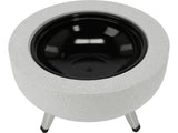 STEEL FIRE PIT 3IN1 WITH GRID 43.5CM (99718)