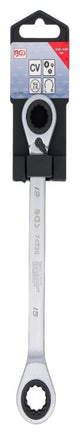 RATCHETING RING SPANNER | DOUBLE-ENDED WITH SWITCH | 4-IN-1 | 12 X 13 - 14 X 15 MM (74720)