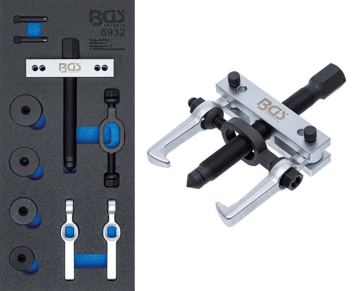 TOOL TRAY 1/3: DIFFERENTIAL CAGE BEARING PULLER (6932)