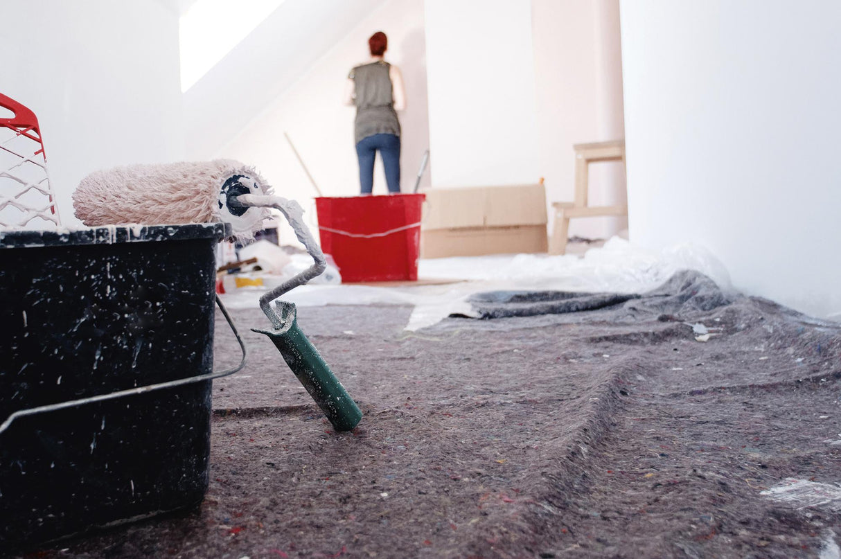 PAINT DROP CLOTH | ROLLED | 25 X 1 M (9794)